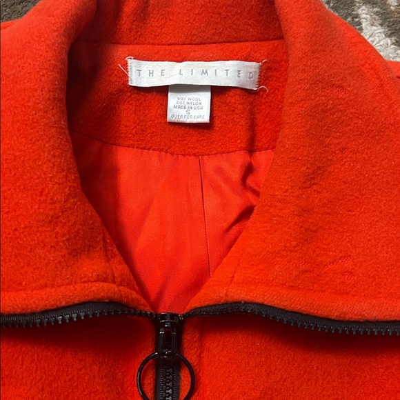 The Limited Women's Red Trench Coat - Picture 5 of 7